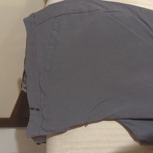 Gray Dress Ankle Pants
